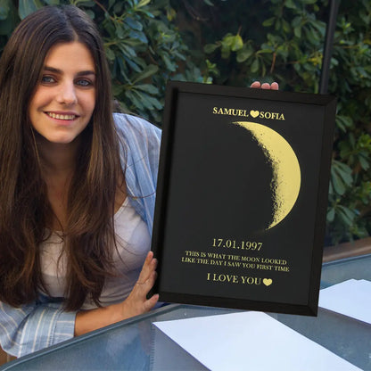 Quadro com Uma Fase da Lua