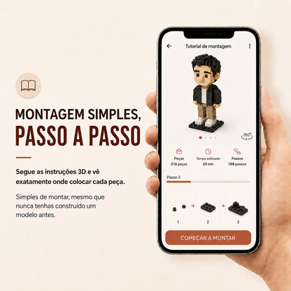 Figura Personalizada  com Fotografia de Duas Pessoas