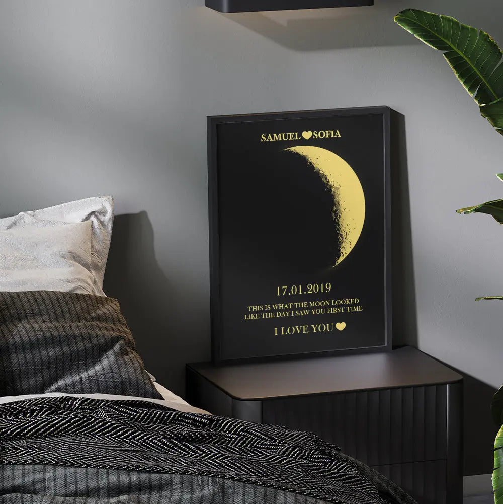 Quadro com Uma Fase da Lua