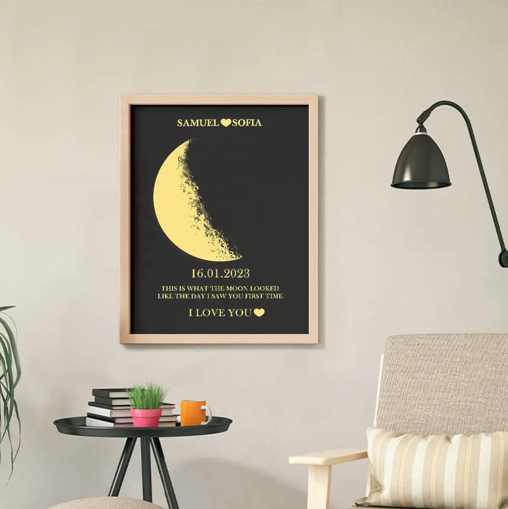 Quadro com Uma Fase da Lua