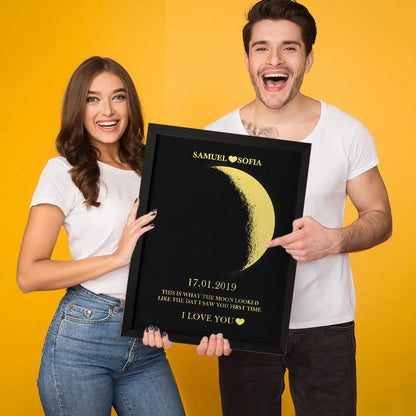 Quadro com Uma Fase da Lua