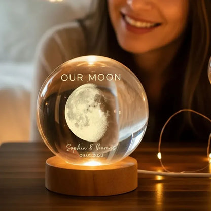 Candeeiro Lua Personalizado
