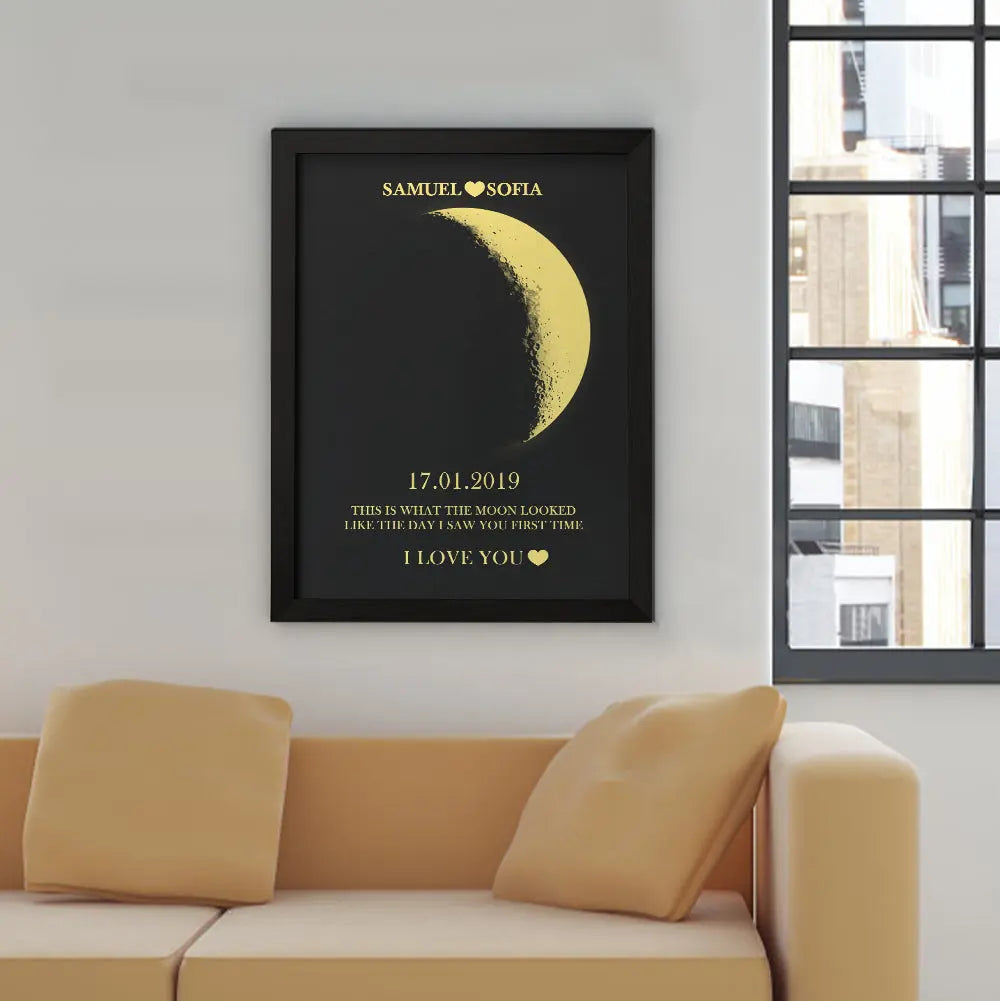 Quadro com Uma Fase da Lua