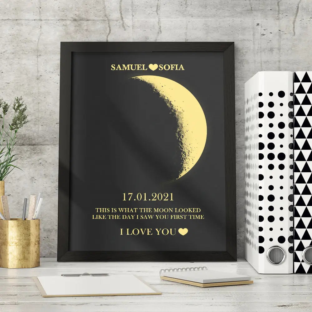 Quadro com Uma Fase da Lua