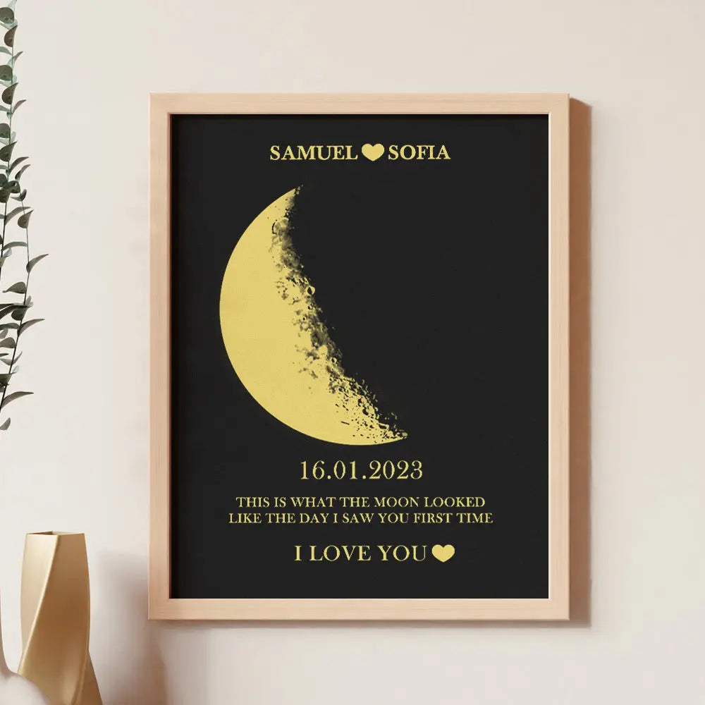 Quadro com Uma Fase da Lua