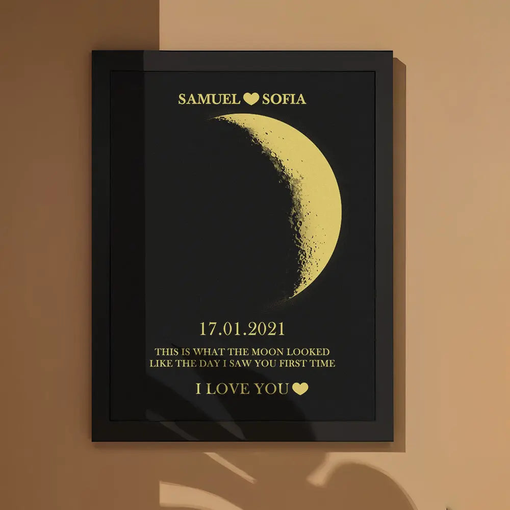 Quadro com Uma Fase da Lua