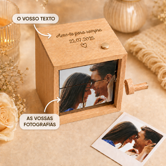 Flipbook de Memórias Personalizado