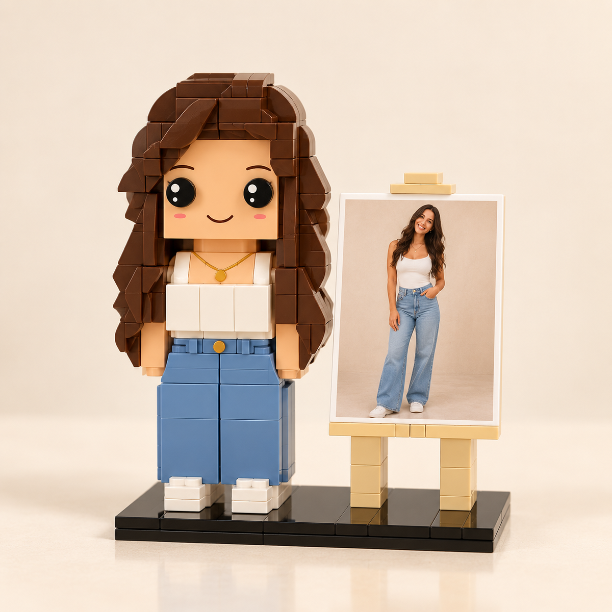 Figura Personalizada de Uma Mulher
