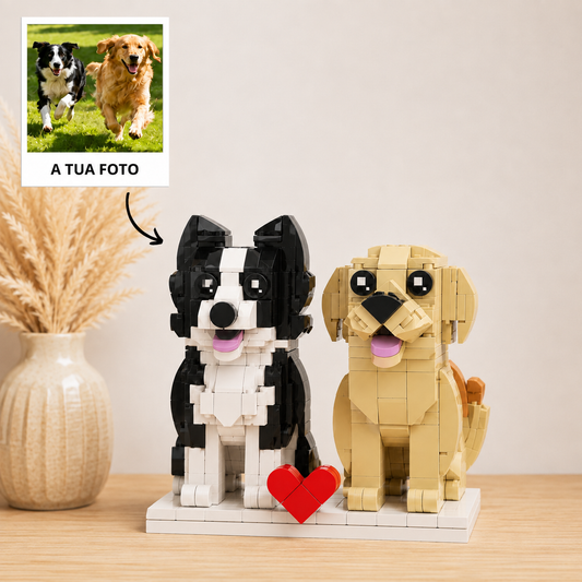 Figuras Personalizadas de Dois Cães