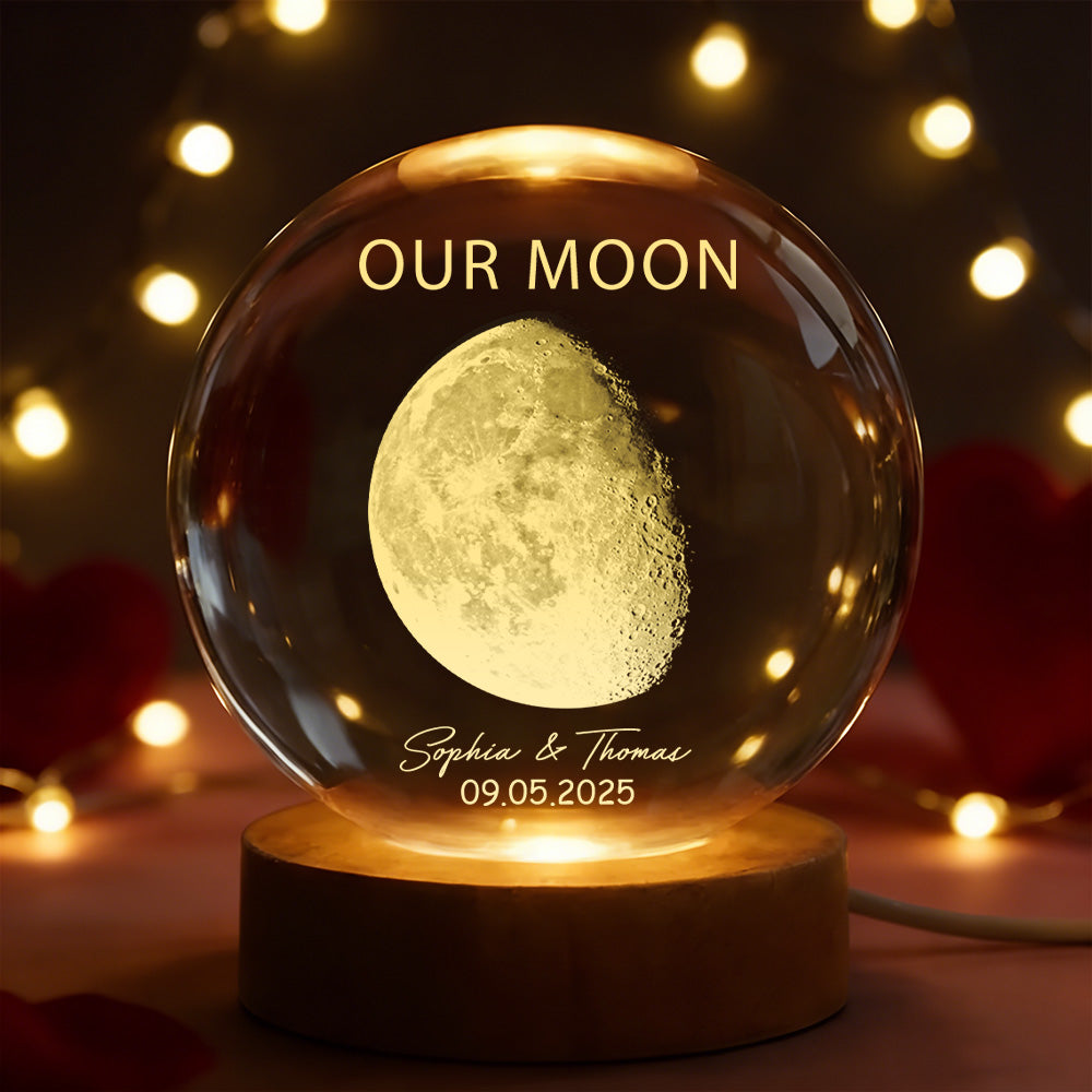 Candeeiro Lua Personalizado