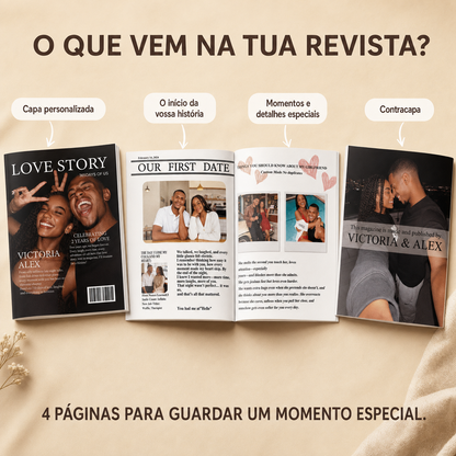 Revista Love Story Personalizada