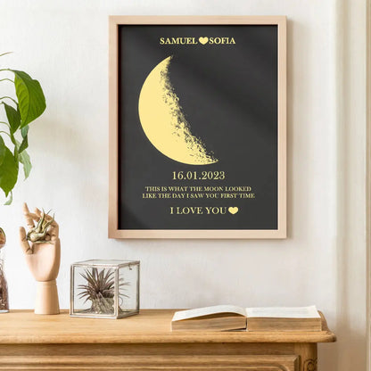 Quadro com Uma Fase da Lua