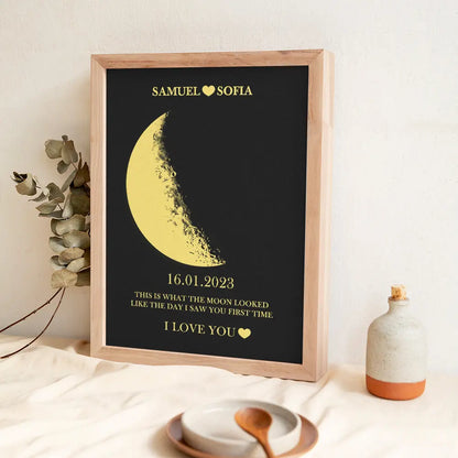 Quadro com Uma Fase da Lua